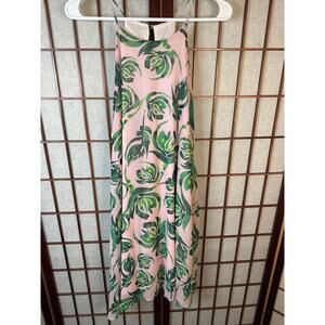 Everly Women's dress high neck sleeveless floral pattern short size Large